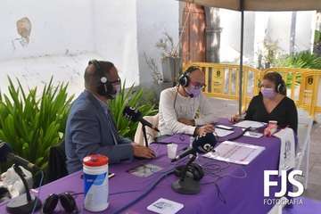 Programa de Canarias Radio desde Telde/TA.